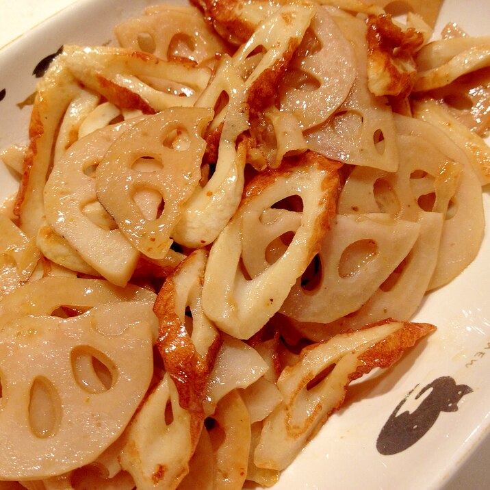 ご飯が進む!レンコンとちくわのきんぴら